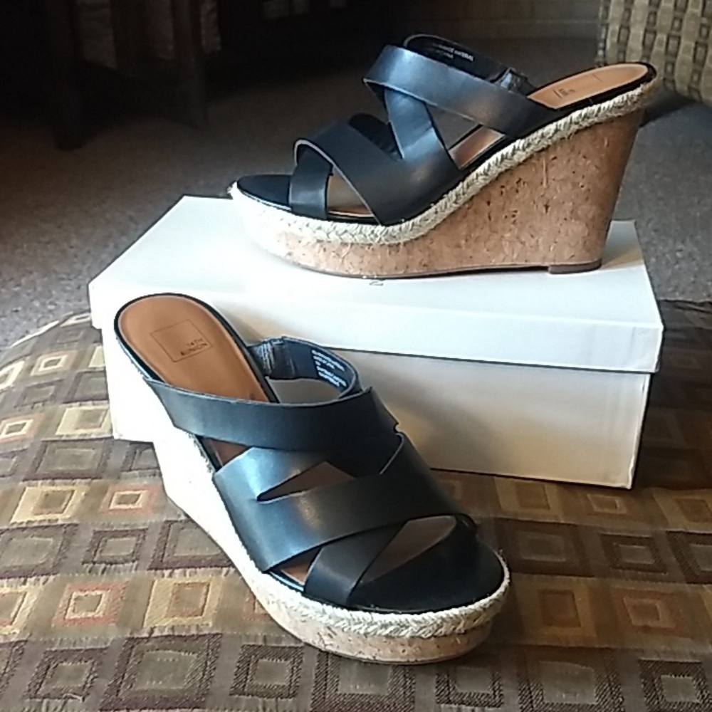 14th & Union high heel mules